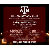 Hill County A&M Club Aggie Muster