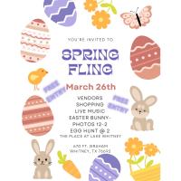 Spring Fling!  The Place at Lake Whitney