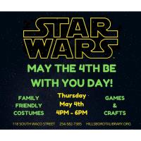 May the Fourth Be With You!  Hillsboro City Library