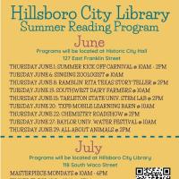 Hillsboro City Library KICKOFF CARNIVAL - Summer Programs
