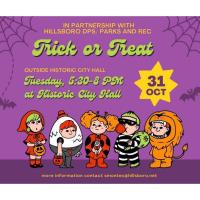 Trick or Treat at Historic City Hall