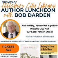 Friends of Hillsboro City Library Author Luncheon