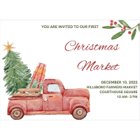 Christmas Market!  Hillsboro Farmer's Market Christmas market
