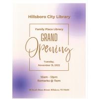Family Place Grand Opening - Hillsboro Library
