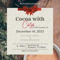 Cocoa with CASA of Hill County