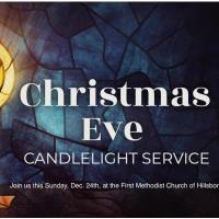 Christmas Eve Candlelight Service at First Methodist Hillsboro