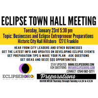 Eclipse Town Hall Meeting - City Hall