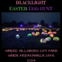 Black Light Easter Egg Hunt