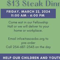 Steak Dinner Fundraiser