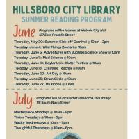 Summer Reading Program @ City Hall