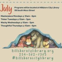 Masterpiece Mondays @ Hillsboro City Library