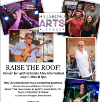 Raise The Roof Concert Opener for Bond's Alley Art Festival