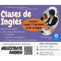 Adult ESL Classes- Hillsboro City Library