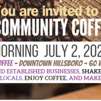 Community Coffee and Overflow - Meet Businesses, Leaders and Citizens