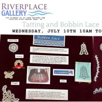 Riverplace Art Studio Open House - Tatting and Bobbin Lace