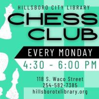 Chess Club Hillsboro City Library