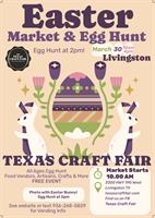 Easter Egg Hunt & Market at Texas Craft Fair