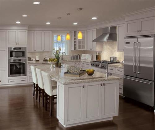 More than just flooring...we offer kitchen & bath cabinetry as well!