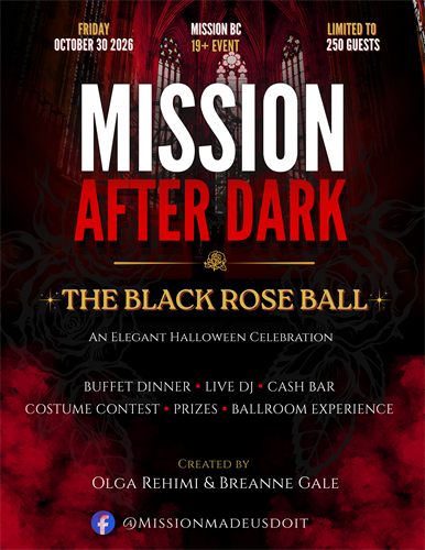 Mission Made Us Do It presents Mission After Dark: The Black Rose Ball flyer