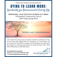 Dying to Learn More: Spirituality for Bereavement & End-of-Life