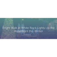 Bright Walk in White Rock