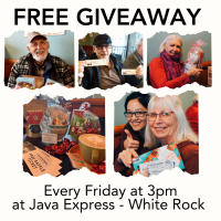 Free Giveawy Every Friday At Java Express-White Rock