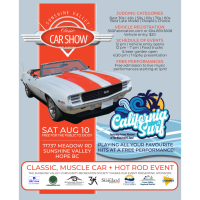 3rd Annual Sunshine Valley Classic Car Show (feat. California Surf Band Featuring Former Members of the Beach Boys