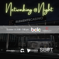 SBOT Networking @ Night at Elements Casino with BCLC