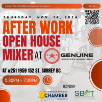 After Work Open House Mixer at Genuine Athletics & Rehabilitation