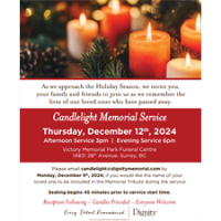 Candlelight Memorial Service