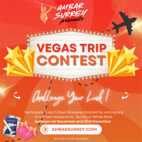 Ambar Surrey's Xmas Giveaway Contest: Trip to Vegas!