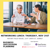 Networking Lunch: Business Succession Planning