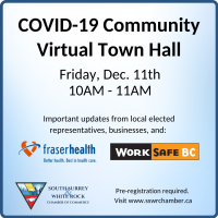 COVID-19 Virtual Town Hall for South Surrey/White Rock
