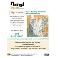 "My Heart" Paper Painting Workshop