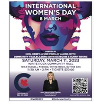 Celebrate International Women's Day with MP Findlay, Edith Katronis and Sunny Bining