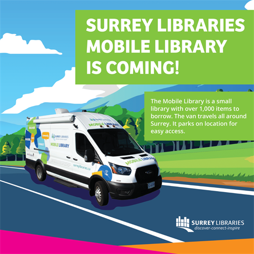 Mobile Library from Surrey Libraries - Nov 28, 2025 - Events Calendar ...