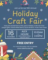 Holiday Craft Fair at Alex Hosue