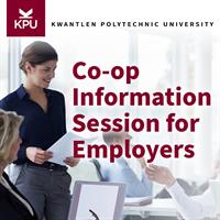 Co-op Information Session for Employers