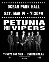 Petunia & the Vipers at Ocean Park Hall