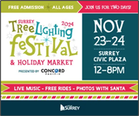 Surrey Tree Lighting Festival & Holiday Market