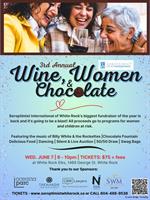 3rd Annual Wine, Women and Chocolate Fundraiser