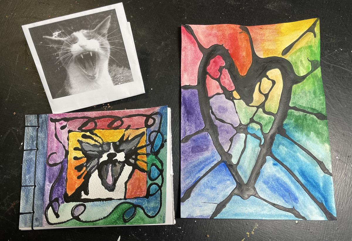 Painting With Goth Glue Spring Break (Ages 8 14) Mar 13, 2023