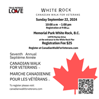 White Rock Canadian Walk for Veterans