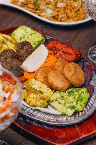 Wide range of veg and non-veg Indian appetizers