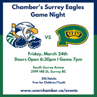 NEWS RELEASE: Surrey Eagles Game Night
