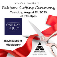 One Day in July Ribbon Cutting