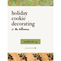 Holiday Cookie Decorating at the Tillerman