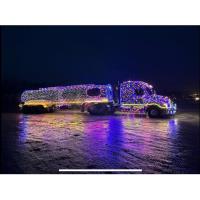 Dairy Farmers of America Christmas Lit Milk Truck
