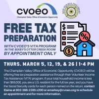 Tax Preparation Assistance with CVOEO