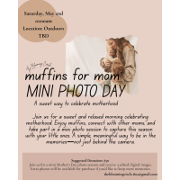 Muffins for Mom-mini photo day